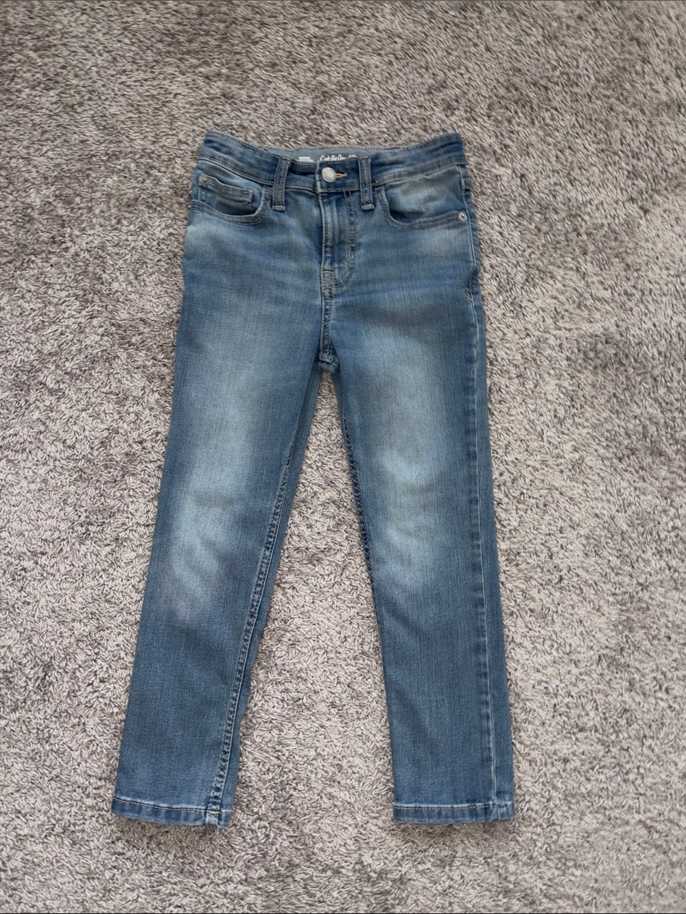 Cat & Jack Skinny Jeans in Light-Medium Blue Wash boys size 7